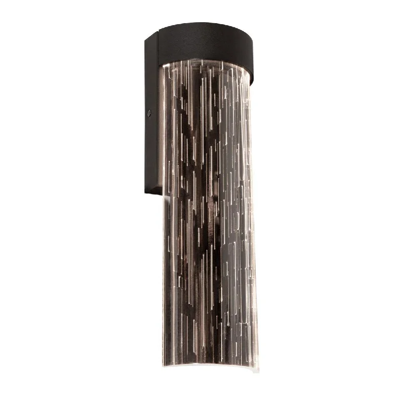 Durable Industrial Lighting for Harsh EnvironmentsMatrix 14 in. LED Wall Light Textured Black Finish Durable Industrial Lighting for Harsh EnvironmentsMatrix 14 in. LED Wall Light Textured Black Finish