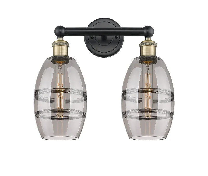 Industrial Lighting for Printing Press FacilitiesEdison Two Light Bath Vanity