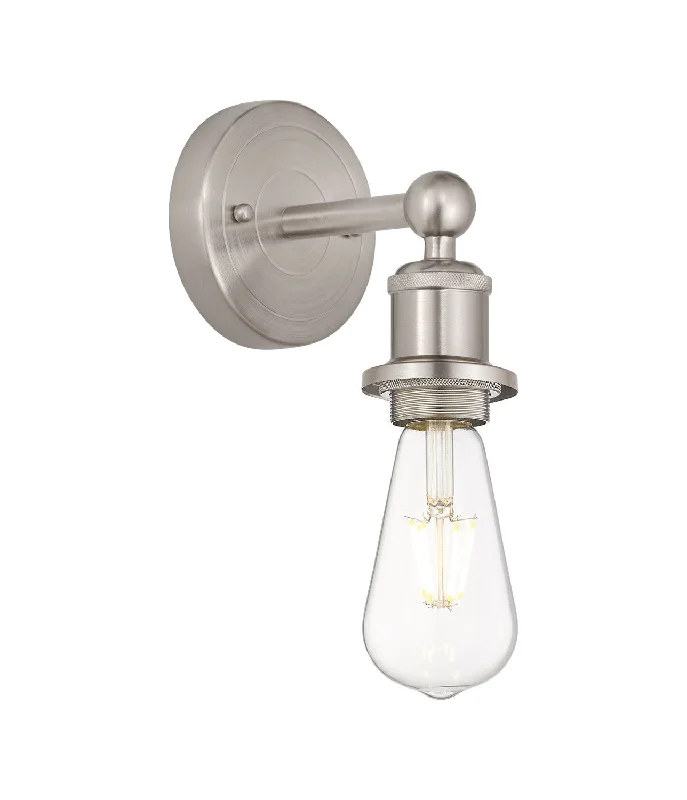 Industrial Lighting for Metal Fabrication ShopsDowntown Urban One Light Wall Sconce