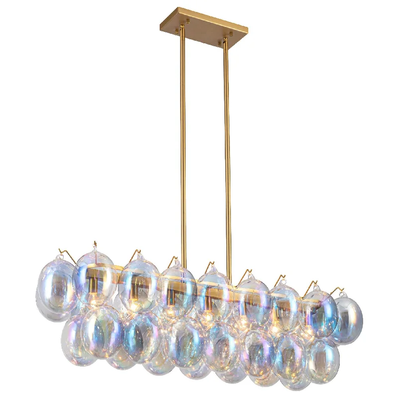 Track lighting for updating office lobbiesGlobo Linear Chandelier