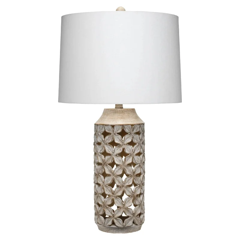 Track lighting with multiple heads for flexibilityFlora Table Lamp