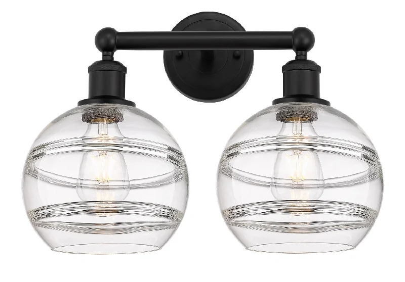 Industrial Lighting for Woodworking FactoriesDowntown Urban Two Light Bath Vanity