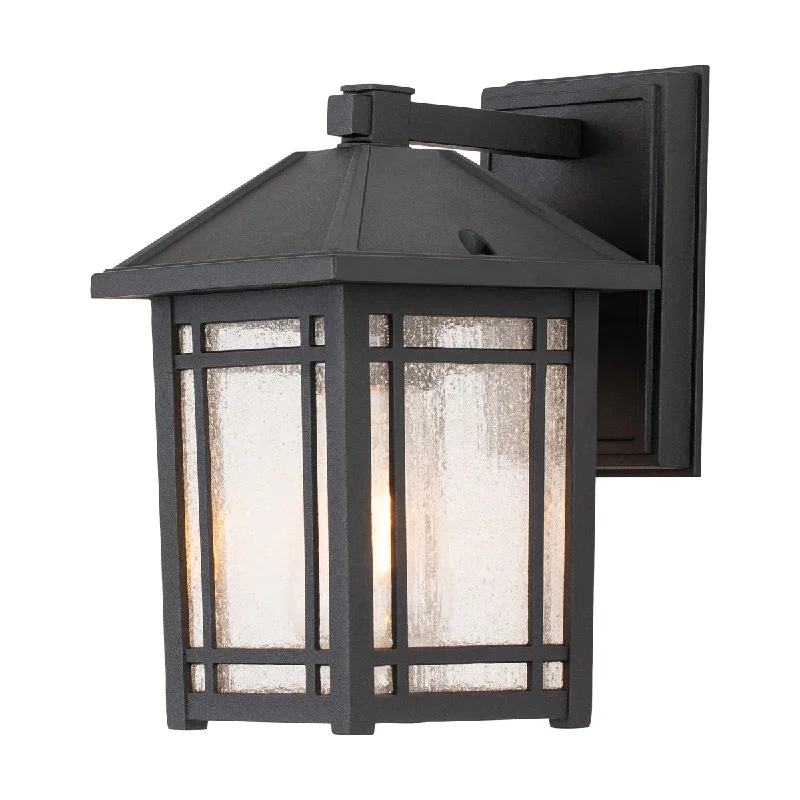 Track lighting with a minimalist track designCedar Small/Medium/Large Wall Lantern - Black Finish