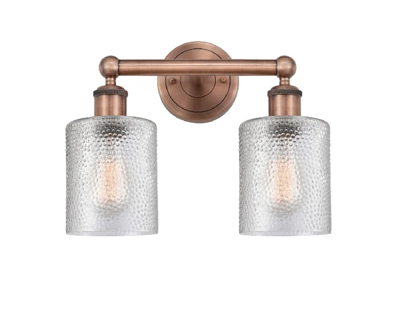 Industrial Task Lighting for Precision WorkstationsEdison Two Light Bath Vanity