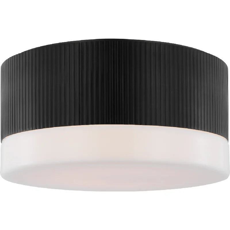 Modern track lighting with LED bulbsAce 12" Flush Mount