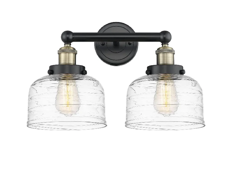 Industrial Lighting with High CRI (Color Rendering Index) for True Color PerceptionEdison Two Light Bath Vanity Industrial Lighting with High CRI (Color Rendering Index) for True Color PerceptionEdison Two Light Bath Vanity