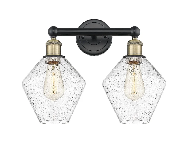Industrial Lighting for Furniture FactoriesDowntown Urban Two Light Bath Vanity