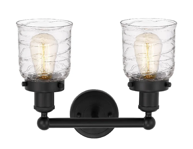 Waterproof Industrial Lighting for Wet AreasEdison Two Light Bath Vanity