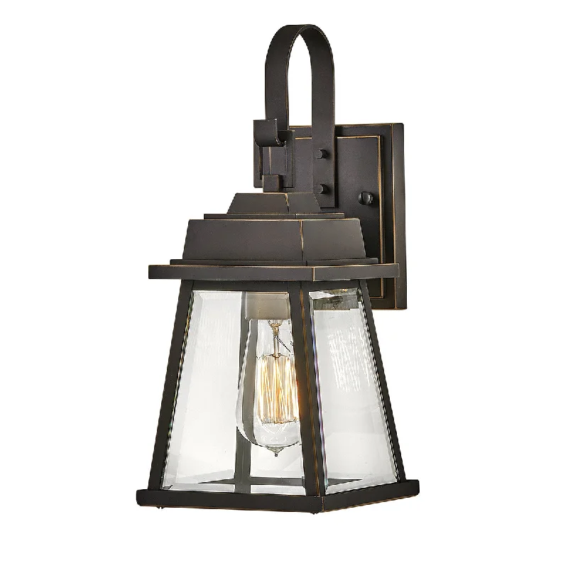 Track lighting for high - ceiling spacesBainbridge Small/Medium Wall Lantern - Oil Rubbed Bronze Finish
