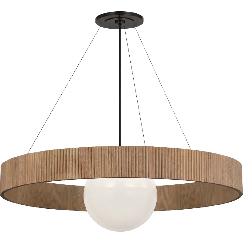 Track lighting for highlighting bookcasesArena 42" Ring and Globe Chandelier
