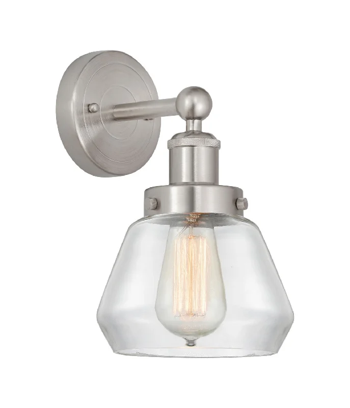 Industrial Exit Sign Lighting for Quick EvacuationEdison One Light Wall Sconce