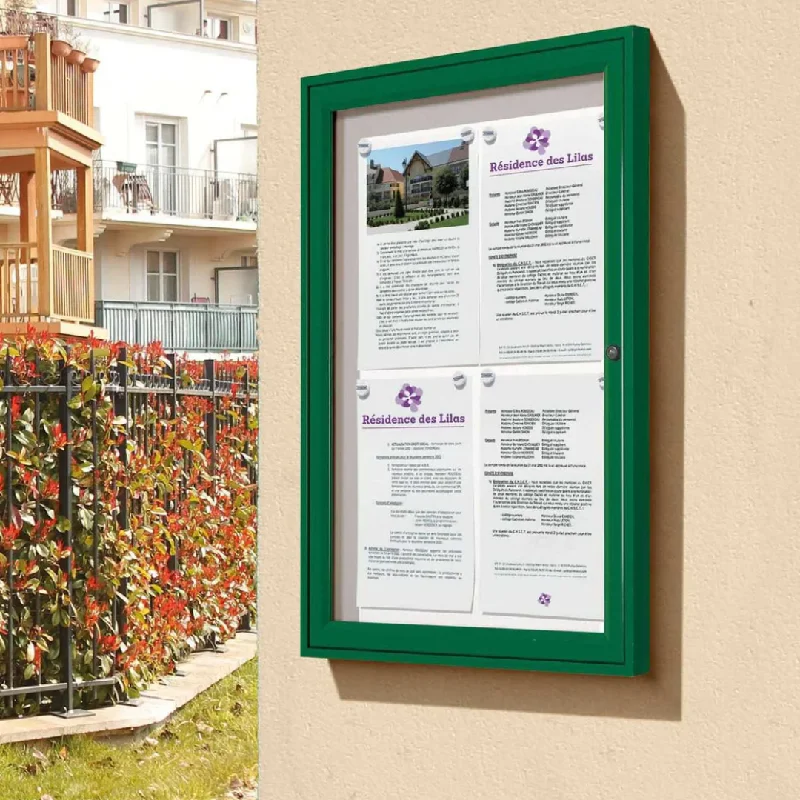 Track lighting with adjustable armsNotice Board - 30mm Deep (Outdoor/Indoor) Powder Coated