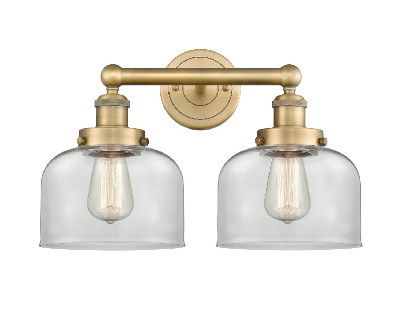 Dust - Resistant Industrial Lighting for Dirty WorkspacesEdison Two Light Bath Vanity Dust - Resistant Industrial Lighting for Dirty WorkspacesEdison Two Light Bath Vanity