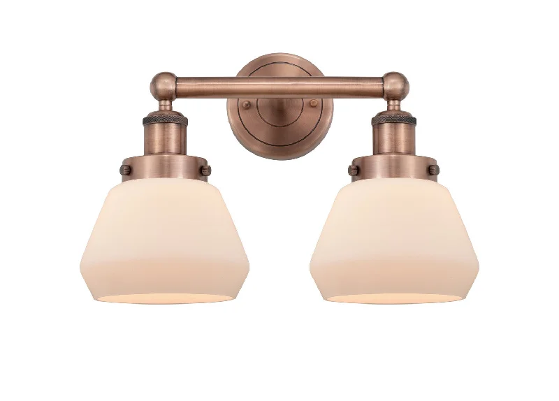 Corrosion - Resistant Industrial Lighting for Coastal FactoriesEdison Two Light Bath Vanity Corrosion - Resistant Industrial Lighting for Coastal FactoriesEdison Two Light Bath Vanity