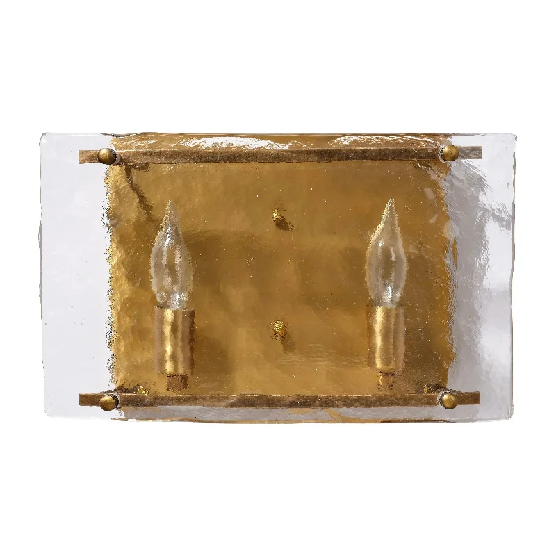 Track lighting with motion - sensor capabilitiesGlenn Glass Double Wall Sconce