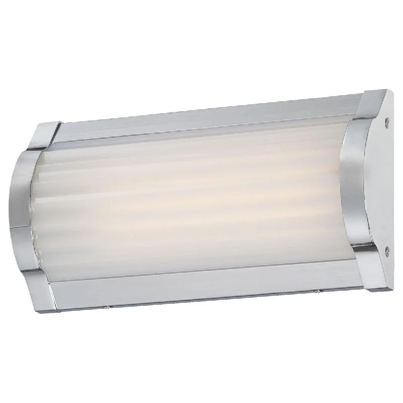 Industrial Emergency Lighting for Safety in FactoriesV'rin 9 in. LED Bath Sconce Chrome finish