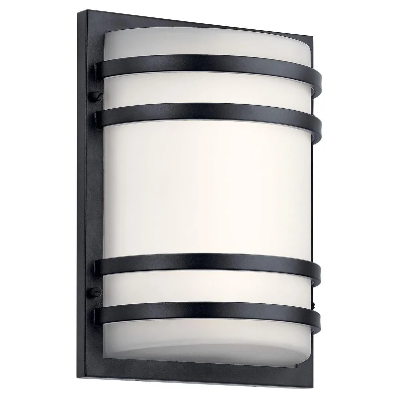 Industrial Wall - Mounted Lighting for Workshop Walls13 In LED Outdoor Wall Sconce 875 Lumens 3000K Black Finish Industrial Wall - Mounted Lighting for Workshop Walls13 In LED Outdoor Wall Sconce 875 Lumens 3000K Black Finish