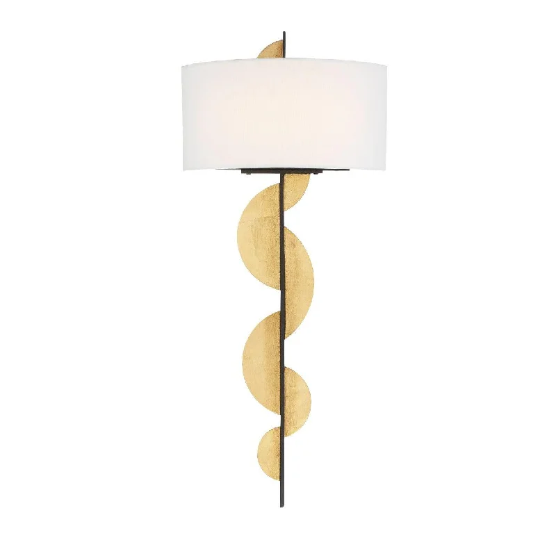 Low - Bay Industrial Lighting Fixtures for Small FactoriesNavia 28 in. LED Wall Light Gold finish Low - Bay Industrial Lighting Fixtures for Small FactoriesNavia 28 in. LED Wall Light Gold finish