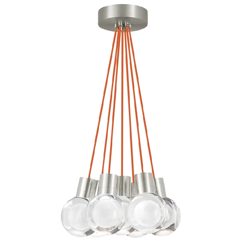 Track lighting with a chunky, bold designMina 7-Light Pendant