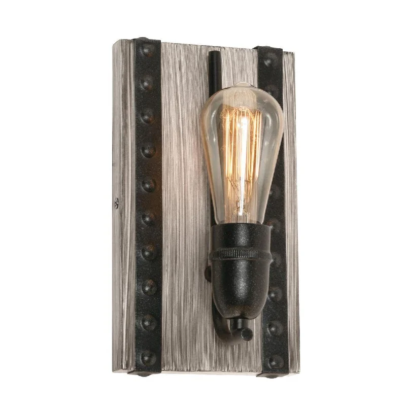 Industrial Lighting with High CRI (Color Rendering Index) for True Color PerceptionNoah 10 in. Wall Light Gray Finish Industrial Lighting with High CRI (Color Rendering Index) for True Color PerceptionNoah 10 in. Wall Light Gray Finish