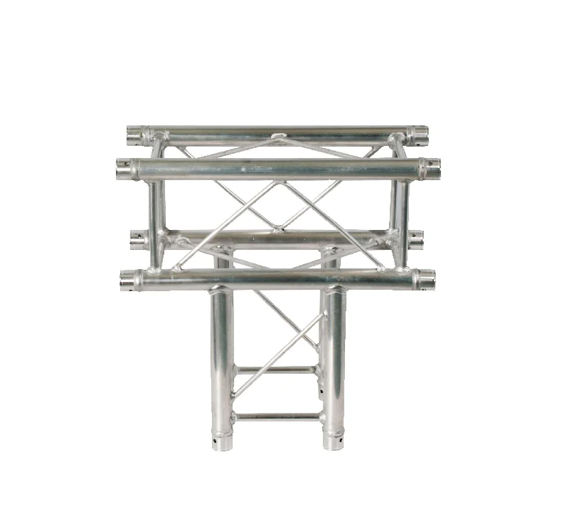 Track lighting with a brushed nickel finishS35Q35 T piece quad gantry system 35