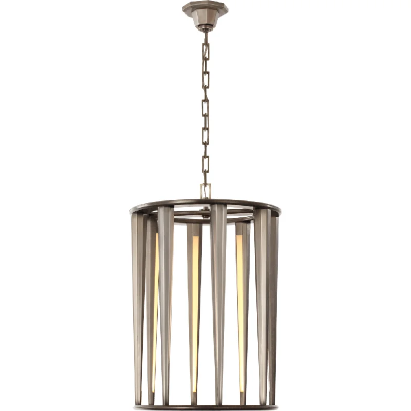 Track lighting with frosted glass shadesGalahad Medium Lantern