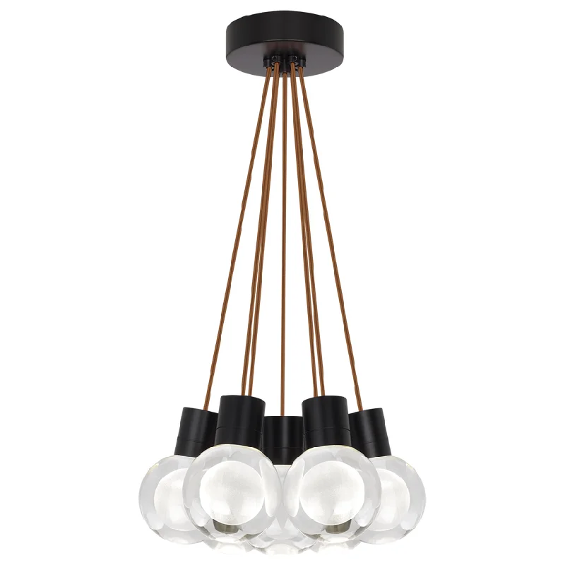 Track lighting with a sleek profileMina 7-Light Pendant