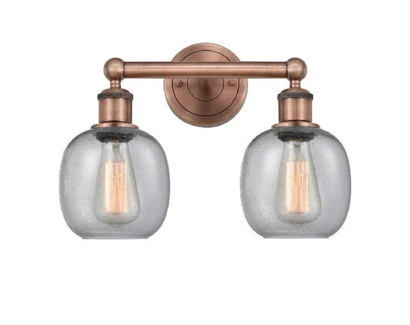 Dimmable Industrial Lighting for Ambiance ControlEdison Two Light Bath Vanity