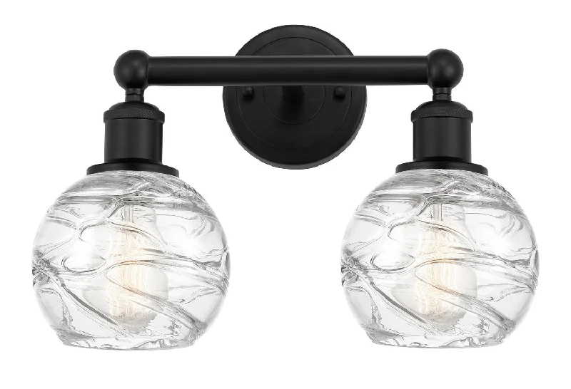 Waterproof Industrial Lighting for Wet AreasEdison Two Light Bath Vanity