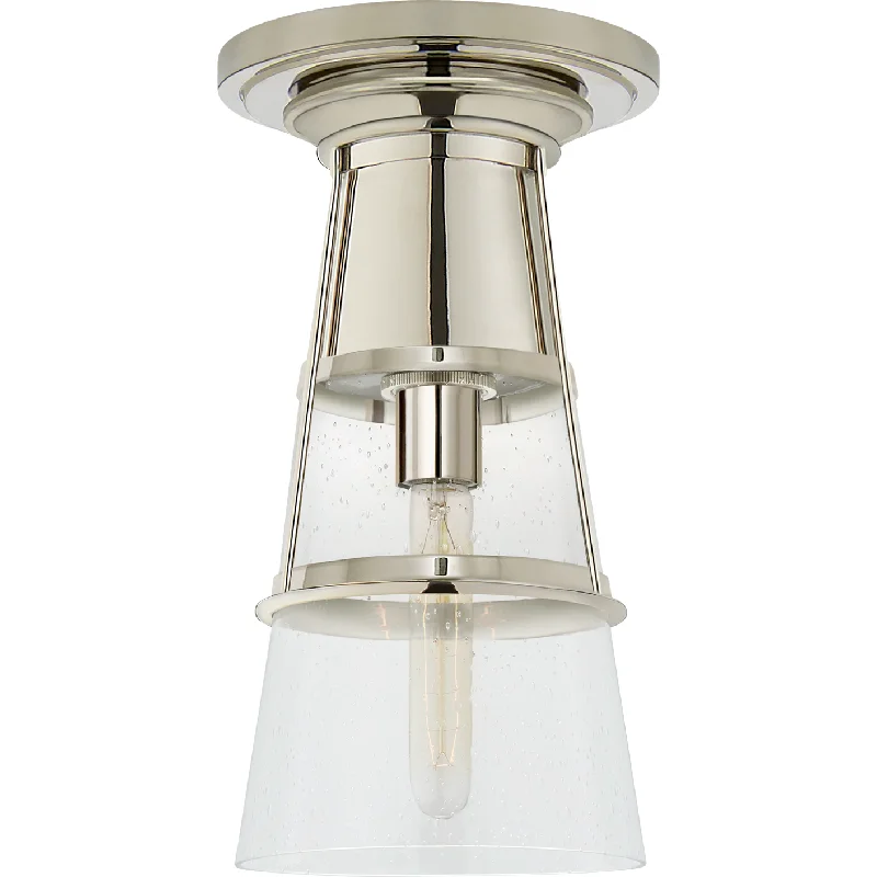 Contemporary track lighting in black finishRobinson Medium Flush