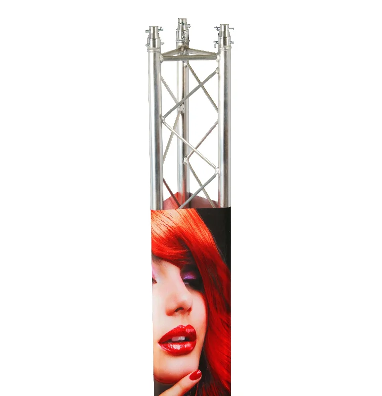 Track lighting for high - ceiling spacesGraphic Wraps for Lighting Truss Legs
