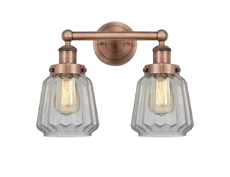 Dust - Resistant Industrial Lighting for Dirty WorkspacesEdison Two Light Bath Vanity Dust - Resistant Industrial Lighting for Dirty WorkspacesEdison Two Light Bath Vanity