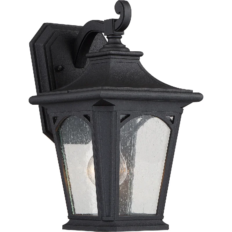 Track lighting for accentuating artworksBedford Small/Medium/Large Wall Lantern - Mystic Black Finish