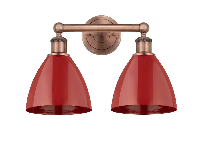 Industrial Exit Sign Lighting for Quick EvacuationEdison Two Light Bath Vanity