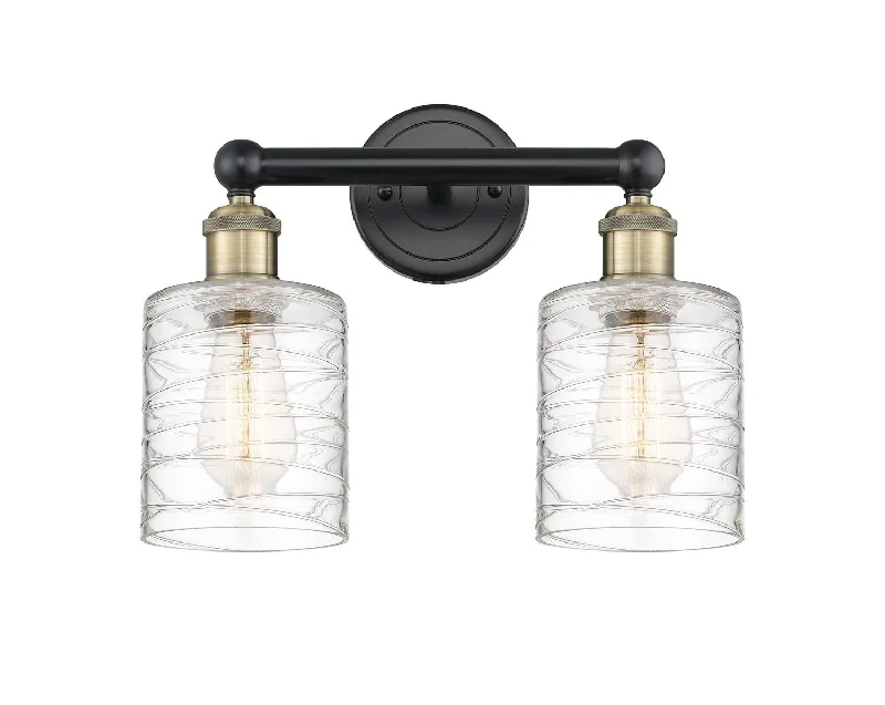 Shock - Resistant Industrial Lighting for Vibrating Machinery AreasEdison Two Light Bath Vanity Shock - Resistant Industrial Lighting for Vibrating Machinery AreasEdison Two Light Bath Vanity