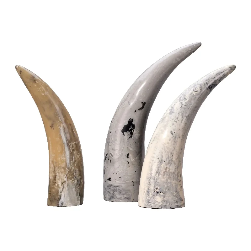 Track lighting with a long - lasting lifespanVariegated Horn Decorative Objects