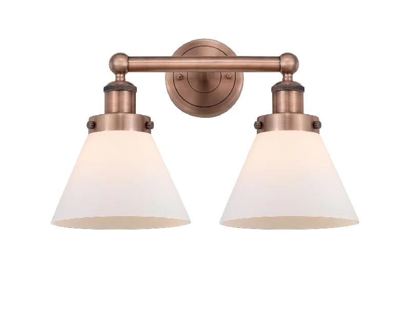 Low - Bay Industrial Lighting Fixtures for Small FactoriesEdison Two Light Bath Vanity Low - Bay Industrial Lighting Fixtures for Small FactoriesEdison Two Light Bath Vanity