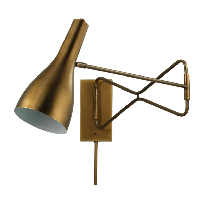 Dimmable track lighting for home officesLenz Swing Arm Wall Sconce