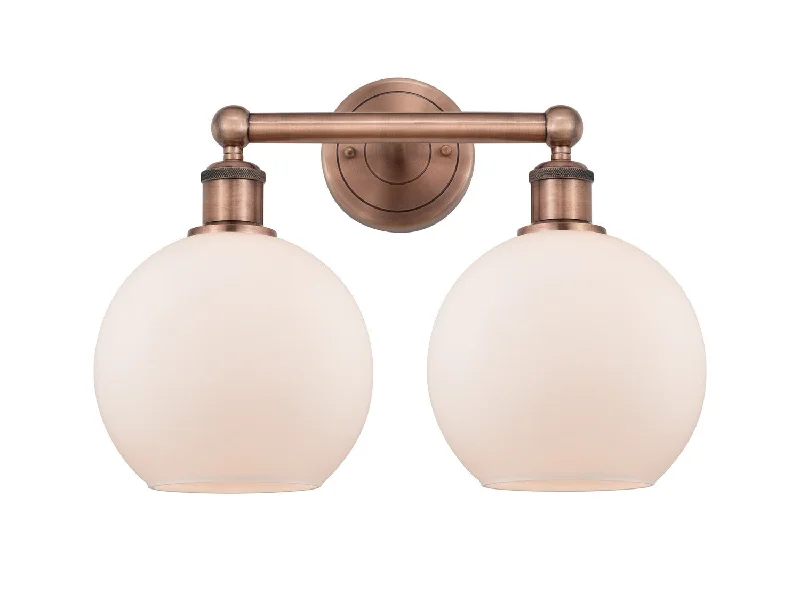 Industrial Lighting for Textile MillsDowntown Urban Two Light Bath Vanity