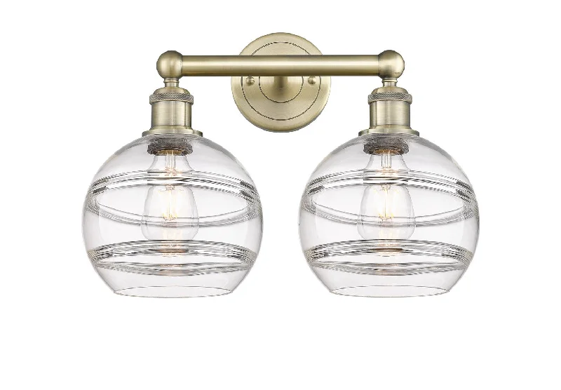 Industrial Area Lighting for Large Open SpacesDowntown Urban Two Light Bath Vanity