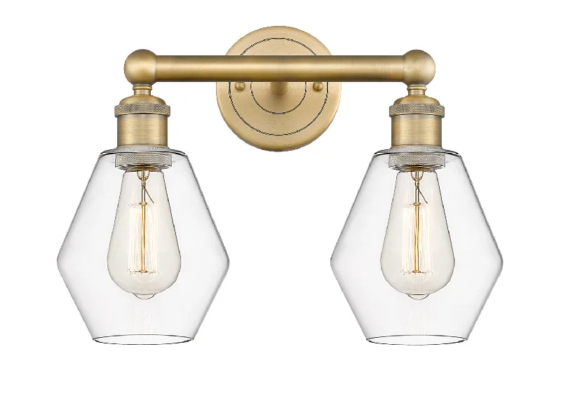 Adjustable Industrial Lighting for Flexible IlluminationEdison Two Light Bath Vanity