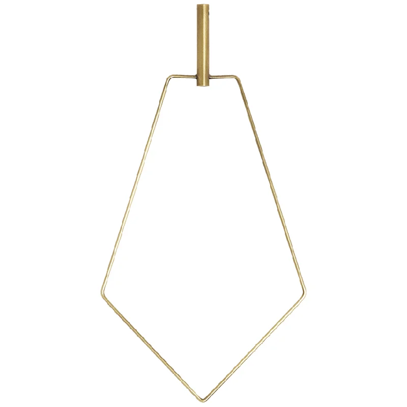 Track lighting for creating a moody atmosphereTrellis Pentagon Pendant Accessory