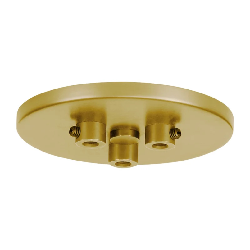 Track lighting for illuminating walkwaysLine-Voltage Mini Canopy 3-Port Round