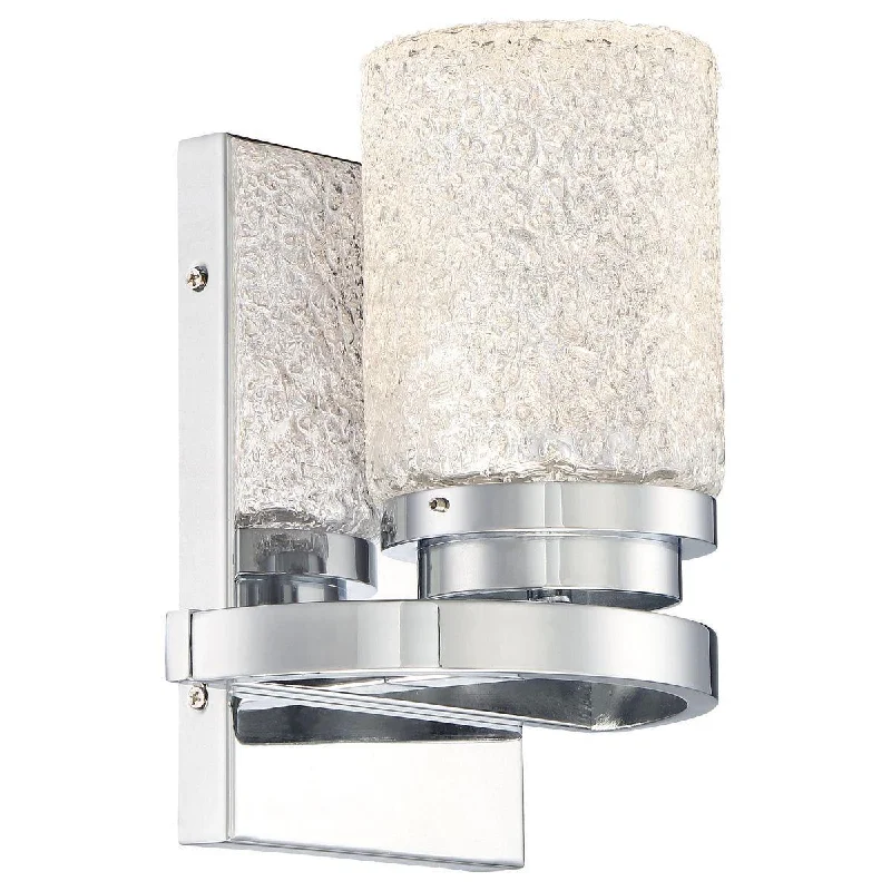 Industrial Lighting with High CRI (Color Rendering Index) for True Color PerceptionBrilliant 9 in. LED Wall Light Chrome finish Industrial Lighting with High CRI (Color Rendering Index) for True Color PerceptionBrilliant 9 in. LED Wall Light Chrome finish