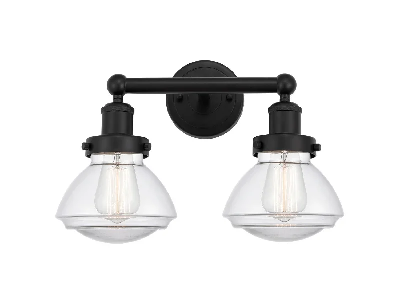 Dust - Resistant Industrial Lighting for Dirty WorkspacesEdison Two Light Bath Vanity Dust - Resistant Industrial Lighting for Dirty WorkspacesEdison Two Light Bath Vanity