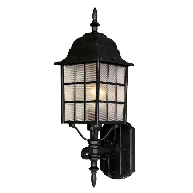 High - Bay LED Industrial Lighting for WarehousesNorth Church 110 in. Outdoor Wall Light Black Finish