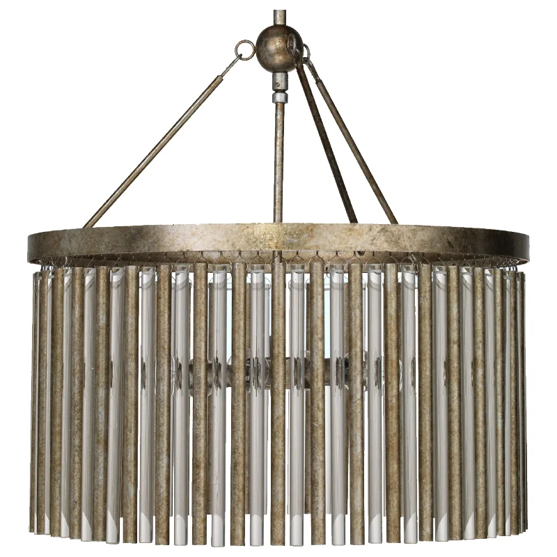 Track lighting for creating a moody atmosphereAndromeda Chandelier