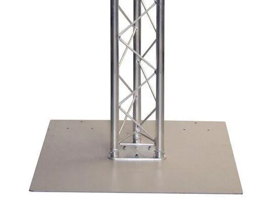 Low - voltage track lighting for safetyHeavy base plate for trio lighting truss S35 Low - voltage track lighting for safetyHeavy base plate for trio lighting truss S35