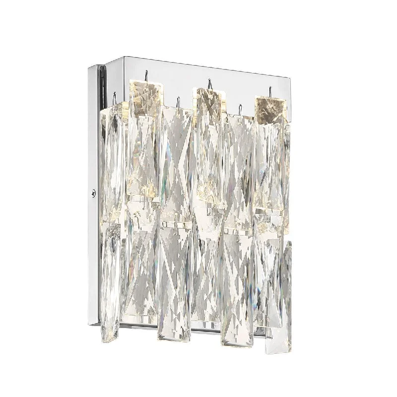 Shock - Resistant Industrial Lighting for Vibrating Machinery AreasCurio 10 in. LED Bath Sconce Chrome finish Shock - Resistant Industrial Lighting for Vibrating Machinery AreasCurio 10 in. LED Bath Sconce Chrome finish