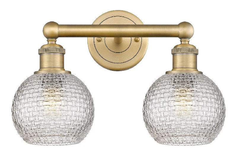 Shock - Resistant Industrial Lighting for Vibrating Machinery AreasEdison Two Light Bath Vanity Shock - Resistant Industrial Lighting for Vibrating Machinery AreasEdison Two Light Bath Vanity